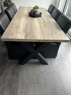 Eetkamer tafel 220x100, Huis en Inrichting, Tafels | Eettafels, Ophalen, 100 tot 150 cm, 200 cm of meer, Vijf personen of meer