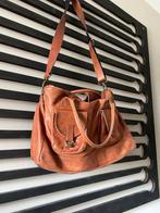 Moscow lederen leren tas cowboybag, Overige merken, Bruin, Verzenden, Zo goed als nieuw
