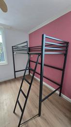 Stoere kinderkamer hoogslaper + kast, Ophalen of Verzenden, Eenpersoons