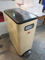 Wesco afvalemmer Duo, Gebruikt, Met pedaal, 50 tot 75 cm, Ophalen of Verzenden