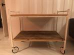 Vintage ziekenhuis trolley, industrieel, GAAF!, Huis en Inrichting, Kasten | Overige, Gebruikt, Ophalen