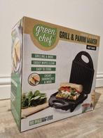 Grill & Paninimaker Greenchef, Ophalen of Verzenden, Nieuw