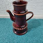 KOFFIEPOT,waxinelichtje,Turks,aardewerk,Theepot,bruin,koffie, Antiek en Kunst, Antiek | Keukenbenodigdheden, Ophalen of Verzenden