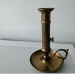 KANDELAAR,Kaars in hoogte verstelbaar,Koper,Handvat,Kerk, Antiek en Kunst, Antiek | Kandelaars, Ophalen of Verzenden, Koper of Brons