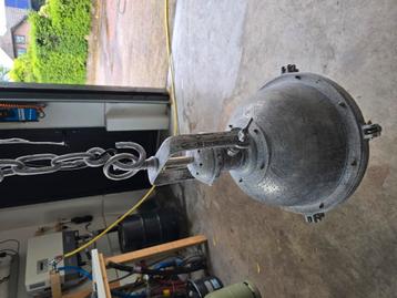 Industriële lamp 40 cm diameter. Zeer groot. beschikbaar voor biedingen