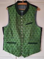 Trachten groen gilet Oostenrijk Tiroler vest, Kleding | Heren, Ophalen, Zo goed als nieuw, Maat 48/50 (M), Country Line