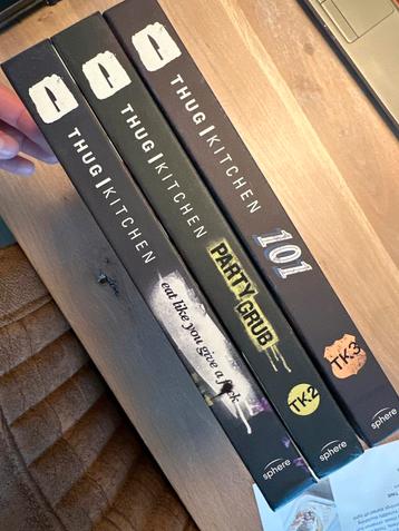 Thug Kitchen Kookboek Serie (3 Boeken) beschikbaar voor biedingen