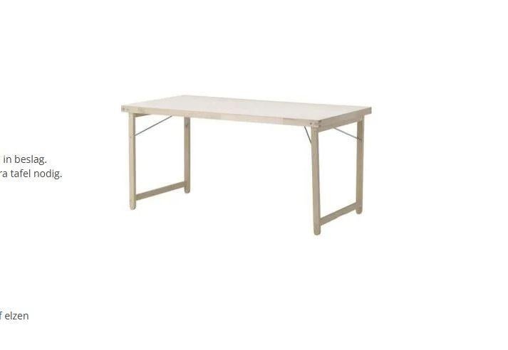 gezocht: ikea tafel Göran, Ophalen, Gebruikt, 100 tot 150 cm, 50 tot 100 cm