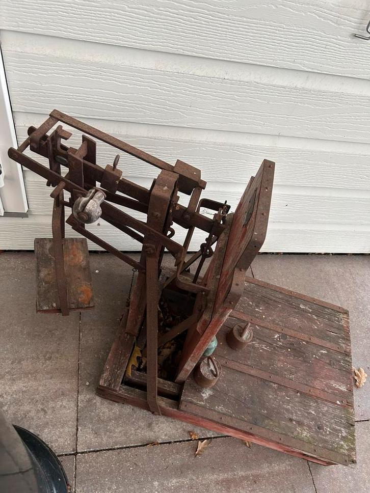 Antieke Weegschaal - Decoratief & Functioneel, Antiek en Kunst, Antiek | Gereedschap en Instrumenten, Ophalen