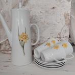 Mosa Holland koffieservies Daffodil 1963, Ophalen of Verzenden