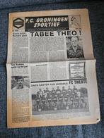 FC Groningen Programma - Mei 1983 en September 1985, Verzenden, Gebruikt, Boek of Tijdschrift