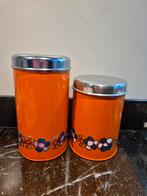 Brabantia diana blikken voorraad bussen beschuitbus, Huis en Inrichting, Keuken | Servies, Overige materialen, Gebruikt, Overige typen