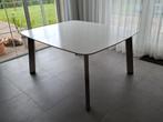 Xooon eettafel, vergadertafel wit - 1.60 x 1.35 x 77.5, Huis en Inrichting, Ophalen, Gebruikt, 100 tot 150 cm, Overige vormen