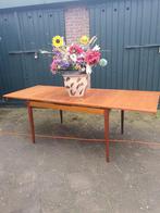 Vintage tafel Lubke. Germany, Ophalen, Gebruikt, Teakhout, 200 cm of meer