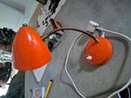Vintage oranje bureaulampje GOEDKOPER, Huis en Inrichting, Lampen | Tafellampen, Ophalen of Verzenden, Gebruikt, Minder dan 50 cm