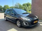 Peugeot 308 SW 1.6 VTi Style* Nette staat* Apk 06-26* Leer !, Voorwielaandrijving, Gebruikt, Zwart, 4 cilinders