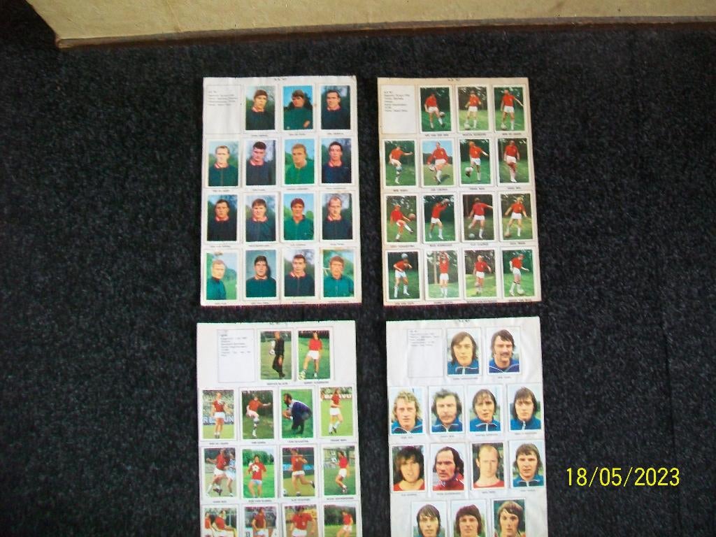 Vanderhout plaatjes AZ 67 - 1969/1974 Voetbalsterren, Verzenden, Gebruikt, AZ, Poster, Plaatje of Sticker