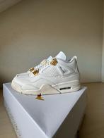 Jordan 4 Metallic Gold - Nieuw!, Kleding | Heren, Schoenen, Wit, Nieuw, Ophalen of Verzenden, Sneakers of Gympen