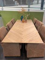 Taranto eettafel, Ophalen, Eikenhout, 50 tot 100 cm, Rechthoekig