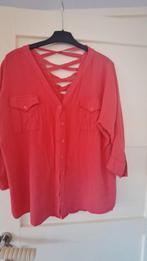 Grote maten blousjes - katoen/viscose - maat 48-52, Ophalen of Verzenden, Zo goed als nieuw, Maat 46/48 (XL) of groter, Overige kleuren