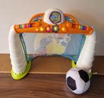 Chicco elektronisch baby voetbaldoel, Kinderen en Baby's, Speelgoed | Babyspeelgoed, Ophalen, Zo goed als nieuw, Overige typen