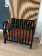 TWF Babybox Fleur Zwart + Boxkleed & Tas van Little Dutch, Ophalen, Gebruikt, Overige typen