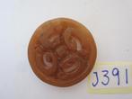 Antiek chinese hanger gemaakt van echt jade J391, Ophalen of Verzenden, Gebruikt, Steen of Mineraal, Overige voorstellingen