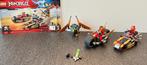 Lego Ninjago no. 70600: Ninja Motorachtervolging, Kinderen en Baby's, Speelgoed | Duplo en Lego, Ophalen of Verzenden, Gebruikt