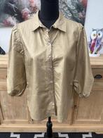 Goud leren blouse &Co Woman, &Co Woman, Verzenden, Nieuw, Maat 42/44 (L)