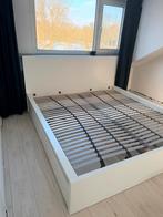 Ikea Malm bed 180x200 wit, Huis en Inrichting, Slaapkamer | Bedden, Ophalen, Wit, Tweepersoons, Zo goed als nieuw
