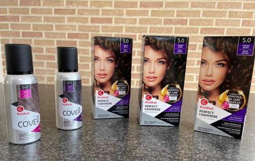 3 haarkleuringen Kruidvat 5.0 Midden bruin aan spotprijs!, Sieraden, Tassen en Uiterlijk, Uiterlijk | Haarverzorging, Nieuw, Haarverzorger of -hersteller