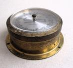 Vintage Observer barometer, messing, Audio, Tv en Foto, Weerstations en Barometers, Ophalen of Verzenden, Gebruikt, Barometer