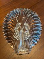 Siebenstern glazen schaal met reliëf van een kreeft, Antiek en Kunst, Antiek | Schalen, Ophalen