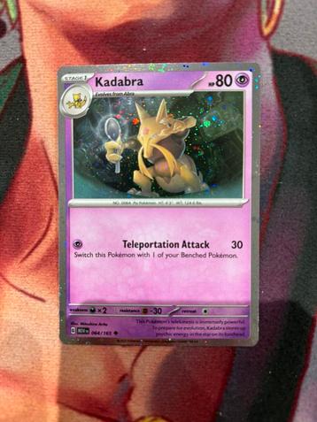Pokémon Kadabra (MEW 064) 151 Holo 