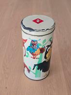 Vintage beschuitbus van Bolletje met de fabeltjeskrant. 1969, Ophalen of Verzenden, Zo goed als nieuw, Beschuit, Bolletje