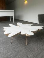 Design Salontafel 140 cm, Rond, Design tafel ! Ontworpen door derkartcreation, Ophalen of Verzenden, Zo goed als nieuw