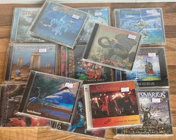 Statovarius 13x metal cd’s, Cd's en Dvd's, Cd's | Hardrock en Metal, Zo goed als nieuw, Ophalen of Verzenden