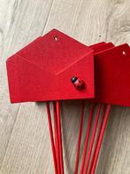 Houten enveloppen prikkers, Ophalen of Verzenden, Nieuw, Versiering, Valentijn of Romantisch