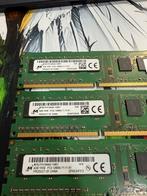 5 bankjes van 4GB DDR3 desktop pc geheugen, Ophalen of Verzenden, Zo goed als nieuw, DDR3, Desktop