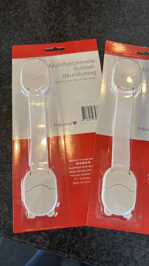2x Prenatal dubbeldeursluiting - Nieuw, Kinderen en Baby's, Kinderkamer | Overige Meubels, Nieuw, Overige typen, Ophalen of Verzenden
