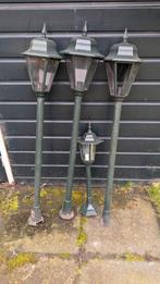 Tuinlantaarns met extra glaasjes, Tuin en Terras, Buitenverlichting, Ophalen, Kunststof, Gebruikt, Minder dan 50 watt