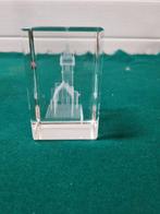 -	glas kubus praag old town hall, Verzamelen, Ophalen of Verzenden