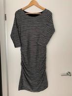 CLAUDIA STRATER - JURK - BLAUW/WIT - MT 36, Kleding | Dames, Jurken, Ophalen of Verzenden, Zo goed als nieuw, Knielengte, Maat 36 (S)