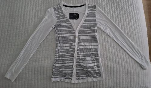 G-star vest wit zwarte strepen maat xs merk gstar vesten, Kleding | Dames, Truien en Vesten, Zo goed als nieuw, Maat 34 (XS) of kleiner