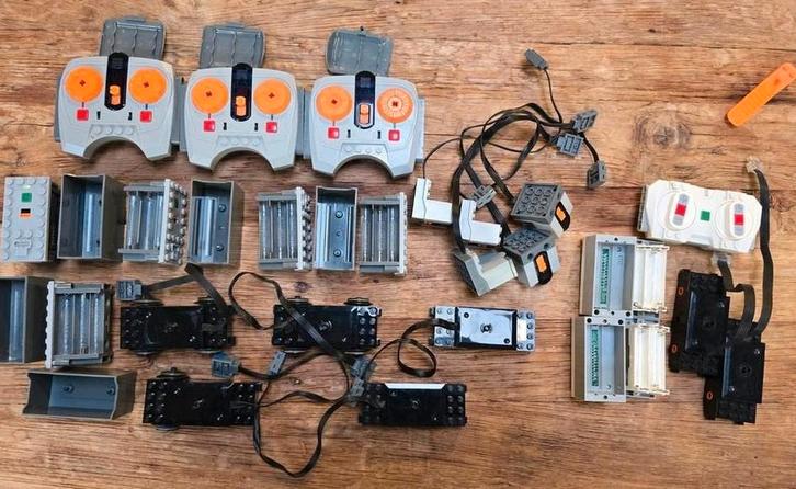 Lego Trein Motor Power Functions Power Up 7stuks, Kinderen en Baby's, Speelgoed | Duplo en Lego, Gebruikt, Lego, Losse stenen