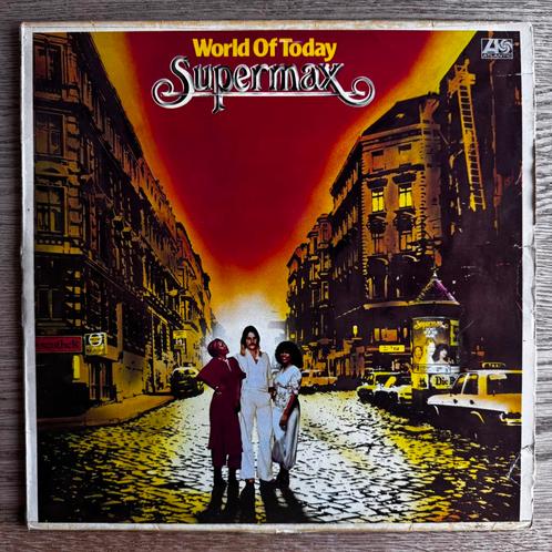 Supermax World Of Today LP Vinyl 1977 Electronic Funk Soul, Cd's en Dvd's, Vinyl | Dance en House, Gebruikt, Disco, Ophalen of Verzenden