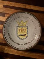 Bord hoogheemraadschap Alm en Biesbosch handwerk Haalderen, Antiek en Kunst, Ophalen