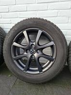 Zgan Lichtmetalen Velgen 15" Antraciet met winterbanden, Ophalen, Gebruikt, 15 inch, Banden en Velgen