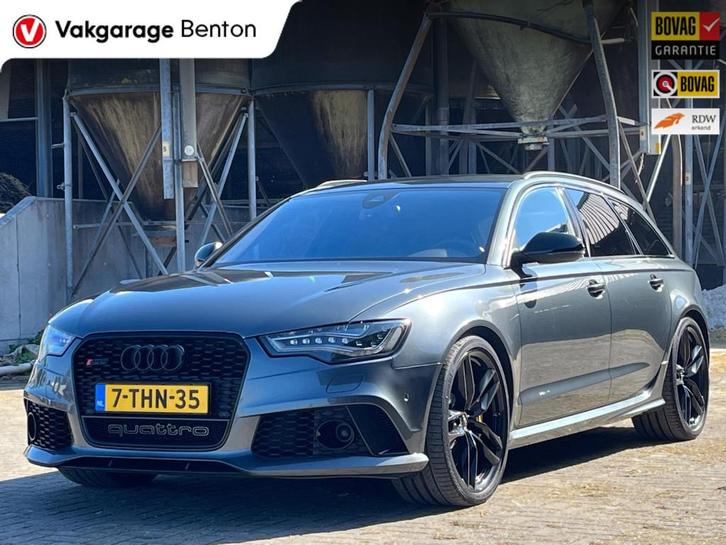 Audi RS6 Avant 4.0 TFSi Quattro | Dynamic 280km/h | Carbon |, Auto's, Audi, Bedrijf, Te koop, RS6, 360° camera, 4x4, ABS, Achteruitrijcamera