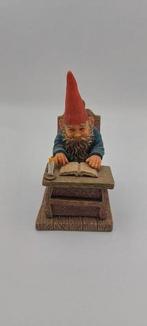 Ouder beeldje David de kabouter achter bureau gnome gnomes, Verzamelen, Beelden en Beeldjes, Ophalen of Verzenden, Zo goed als nieuw